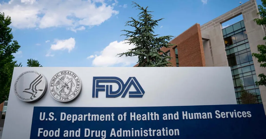 Food and Drug Administration sign