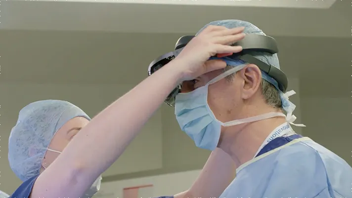 HoloLens, PPE, Imperial College Hospital London, HIMSS Europe 21